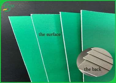 1.2mm faltende beständige Seite überzogenes grünes Grey Cardboard In Sheet