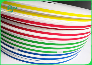 Jungfrau 60gsm rot/grünes Drucknahrungsmittelgrad-Papier, zum von Papierstrohen zu machen