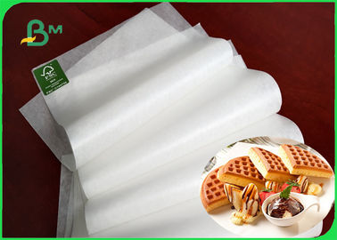Fettdichtes Muffin-Packpapier des Nahrungsmittelgrad-38G/doppelseitiges Silikon-Papier