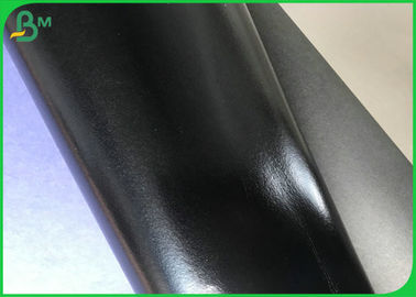 Glattes schwarzes waschbares Gewebe-Kraftpapier/0.3MM BIS 0.8MM Untear Papier-Rolle