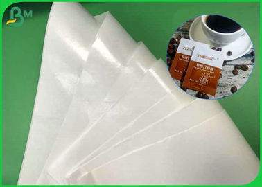 Feuchtigkeitsfeste Rolle 1020mm PET 40gsm+10gsm gestrichenen Papiers für verpackenden Zucker