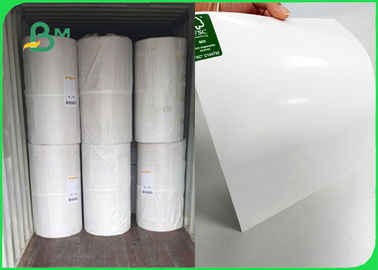 blich weißes Kraftpapier 100gsm mit Öl 10gsm beständigem PET Kraftpapier in der Rolle