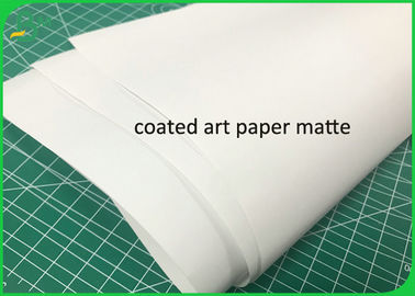 C2S beschichtetes hohes glattes Etikettenpapier Kunstdruckpapier-Matts 150g 170g 180g umwickelt