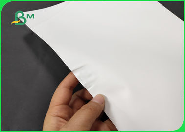 synthetische weiße Papierseiten Matt 100um 135um Farbezwei für Zertifikat