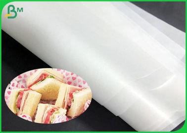 glasig-glänzende Rolle Kraftpapier 35g 40g 50g natürliche MG Maschine für die Fleischverpackung