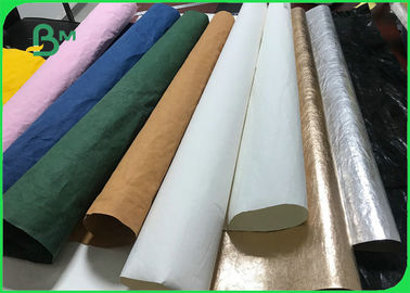 Papier Rolls dauerhafte Farbwaschbares Kraftpapiers Tex für DIY-Mode-Papiertüten