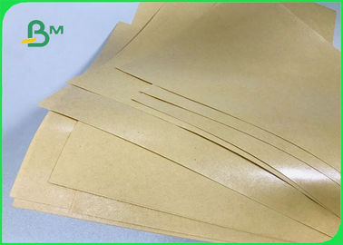 Brown/das weiße PET Kraftpapier-gestrichenen Papiers 60gsm +10g, das mit FDA-ISO Lebensmittelklassen ist, genehmigten