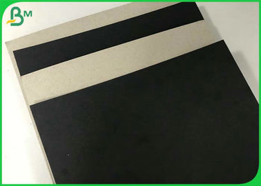 1.5MM 2MM schwarze lamellierte Papierpappe mit Grau ohne Laminierungs-Rückseite