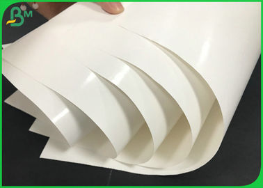 PET 60G + 10G Filmhülle-weißes Kraftpapier rollen 1250mm Breite mit der bestätigten Nahrung