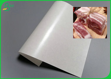Nahrungsmittelgrad beschichtete eine Seiten-PET-weiße MG-Papier-Rolle 30gr 40gr für die Frischfleisch-Verpackung
