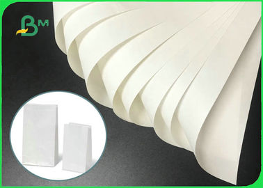 Harte Stärke 80gsm - 120gsm 610 * 860mm Weiß-Kraftpapier in der Rolle für Taschen