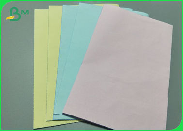 Grünes gelbes Durchschläge NCR-Papier für Incoices 48gsm - 125gsm
