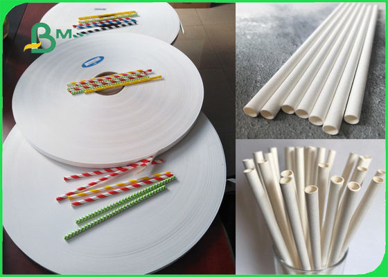 fester weißer Straw Paper Rolls For Cake Knall-Stock 620mm 60g 120g