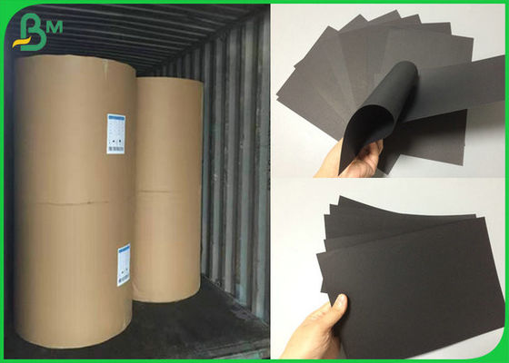 Reines Holzschliff-dunkles schwarzes unbeschichtetes Papier für die Herstellung des Papiereinband-Buchstütze-Blattes