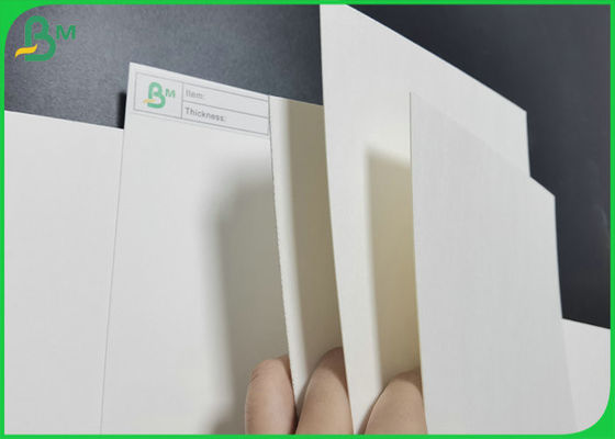 0.7mm 1mm Jungfrau-Holzschliff-weiße Kladden-Pappsaugfähiges Papierblatt
