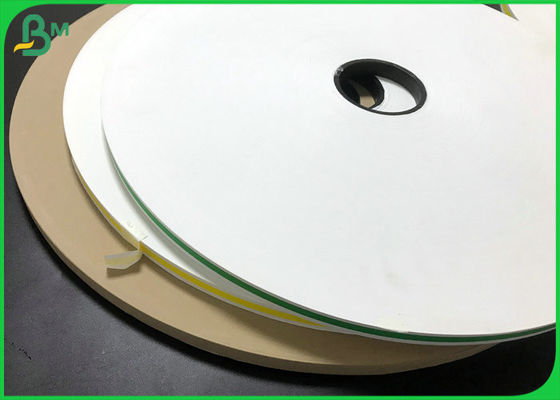Zerlegbare Natur-weiße Kraftpapier-Rolle des 14mm 15mm Nahrungsmittelgrad-60g für Stroh