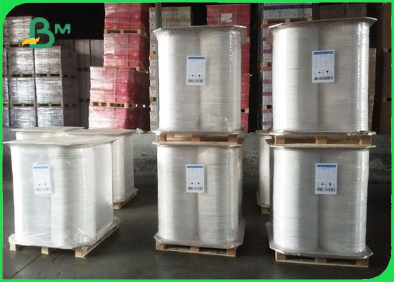 Heiß versiegelbare weiße Breite Straw Wrapping Papers 28gsm Farbe27mm