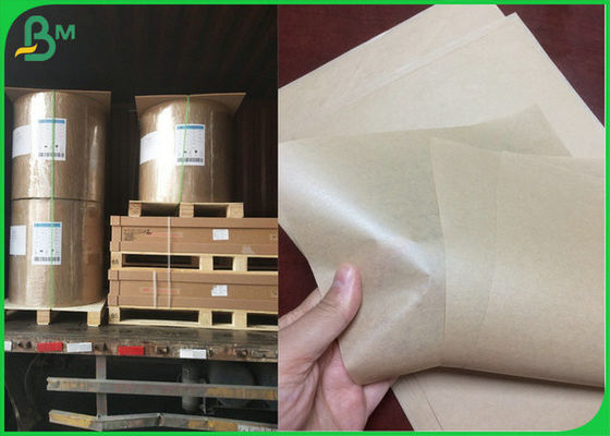 Nahrungsmittelgrad-Kraftpapier Uncoating Brown Farbe70gsm 80gsm für Verpackennahrung