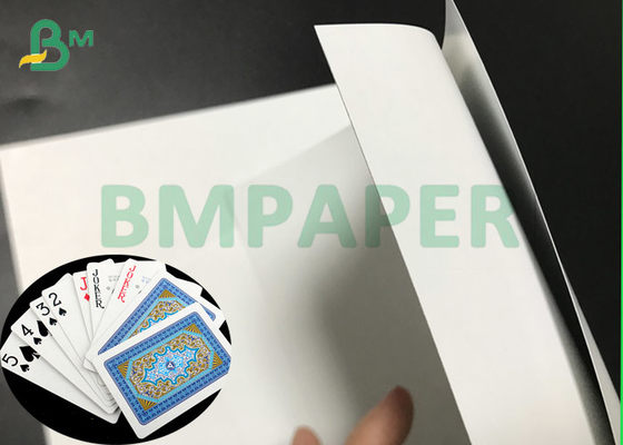 Blauer Glanz-Spielkarte-Karton des Kern-250gsm 300gsm C2S für Schürhaken-Papier