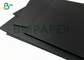 1.5mm 2mm starkes lamelliertes volles schwarzes Cardstock Brett-Blatt für Verpackenkasten
