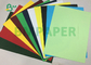 Blatt der unbeschichtetes Rosa-blaues grünes normales Karten-180Gsm für Werbungs-Drucken 63,5 x 91.4cm