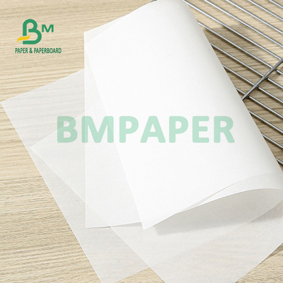38 gm 40 gm Weißes Backkuchenverpackungspapier für Muffins