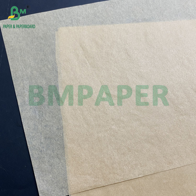 34 gm 40 gm Fettpapier Kraftbraun Sandwich Verpackungspapiere