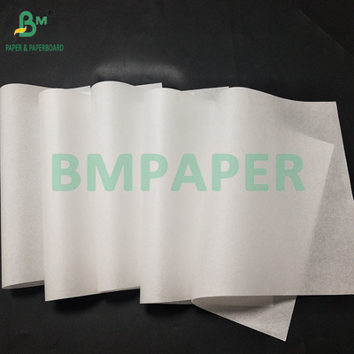40 gm 50 gm weißes fettdichtes Pergamentpapier für Sandwichverpackungspapier