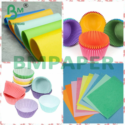 508mm 600mm fettfeste farbige Backbecher Auskleidung Papier für Muffin Cupcakes