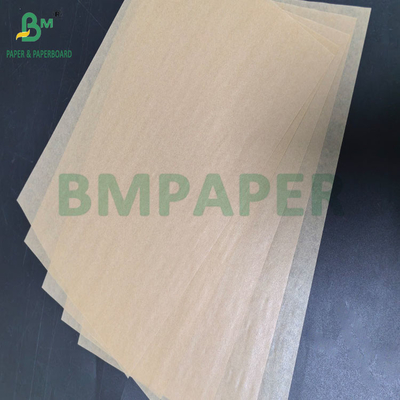 40 g Silikon überzogenes Backpapier Natürliches Kraft-Deli-Fettpapier