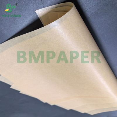 40 g Silikon überzogenes Backpapier Natürliches Kraft-Deli-Fettpapier