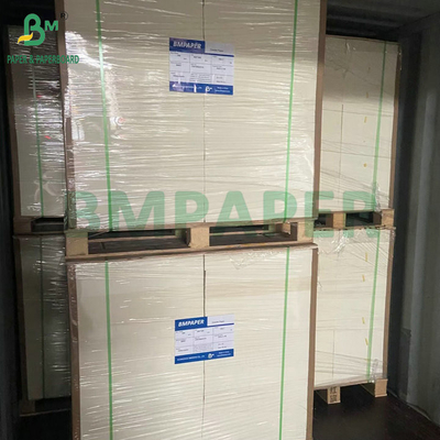 0.7 mm 0,9 mm Schnell absorbierend Weißes unbeschichtetes Zellstoffbrett für Bierpads