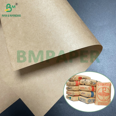 75g 80g Braun Halbverlängerbarer Zementsack Kraftpapier 1020mm 1120mm