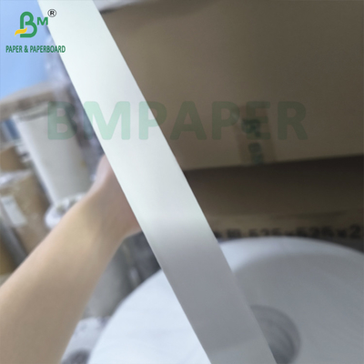 24gm weißes und farbiges Papier für Trinkhalm Einzelverpackung 25,5 mm 32 mm Rollen
