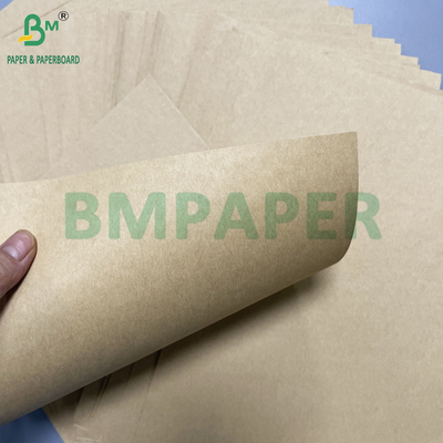 500 mm Hohe Festigkeit 70 90 GSM Braun reines Kraftpapier Rollen Paketverpackung