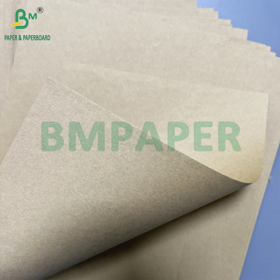 500 mm Hohe Festigkeit 70 90 GSM Braun reines Kraftpapier Rollen Paketverpackung