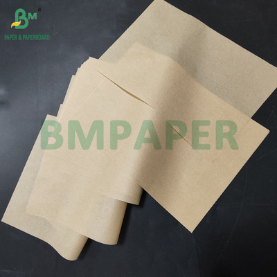 35 gm 40 gm Braun fettfeste Sandwich Verpackungspapier für Lebensmittelkorb 700 mm
