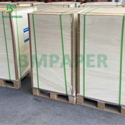 Wasser absorbierendes Papier mit hohem Pulpgehalt 1 mm 1,4 mm Weißbiermatte Papier für Unterlage