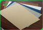 Kundengebundenes lamelliertes weißes Brett/blaues oder gelbes Kraftpapier