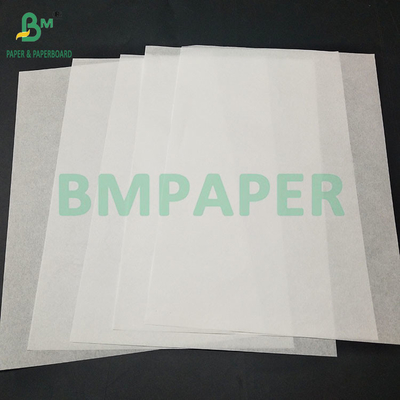 60 gm gut gedruckte weiße fettfeste Papier-Kit7 für die Verpackung von Hamburgern