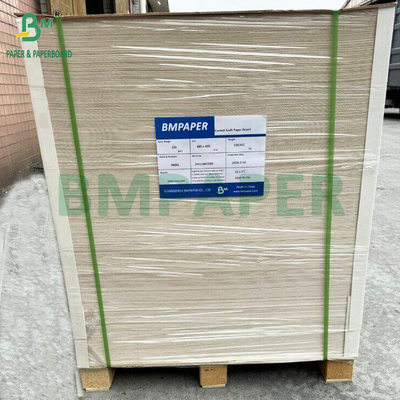 350gm CKB Weiß Oberfläche Braun Kraftpapier für Salatboxen 25' x 38'