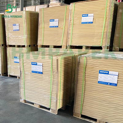 Natürliches hochporöses Sackpapier 70 bis 90 Gsm Kraftpapier mit hoher Druckfähigkeit