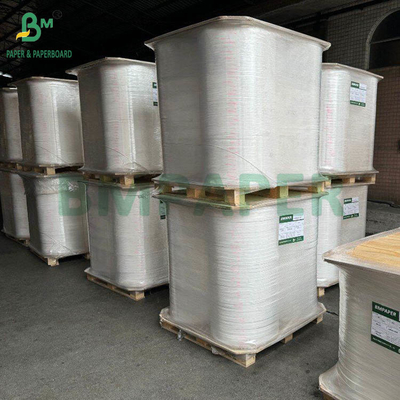 24g 28g Weiße Strohverpackungen Papierrollen 27mm Breite 6000m Länge
