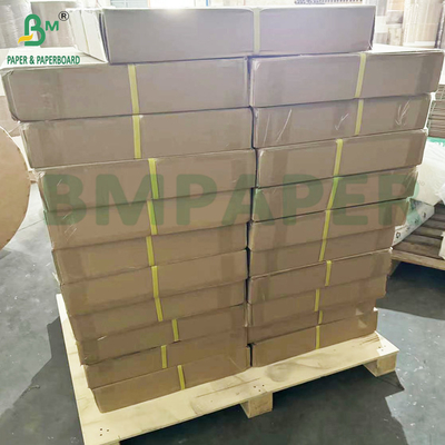 24 lb beschichtetes Farb Tintenstrahlpapier Rollen helle weiße Farbe 24 "x 150 Fuß