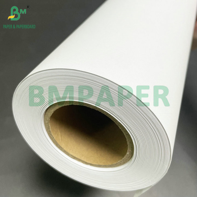 24LB 28LB Beschichtete Bindung CAD Plotter Papierrolle zum Drucken farbiger topographischer Karten