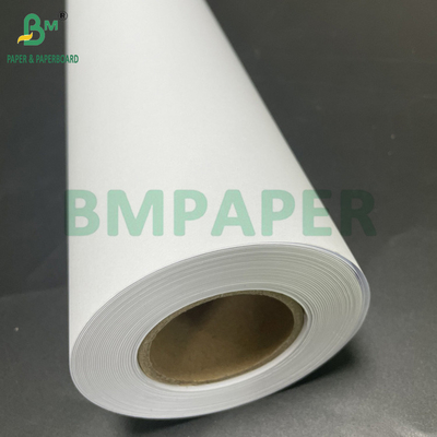 24LB 28LB Beschichtete Bindung CAD Plotter Papierrolle zum Drucken farbiger topographischer Karten