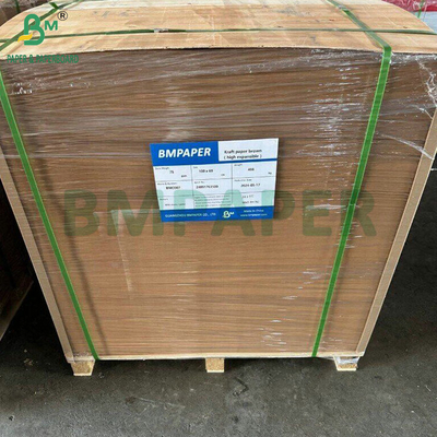 Kraftpapier mit hohem Ausdeckungsgewicht von 70 bis 100 g für die Herstellung von Zementsäcken