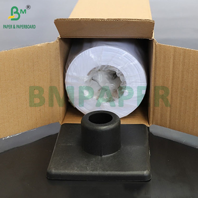 24 lb 36 lb HP beschichtet Matte Breitformat Bond Papier Roll für Plakate 42 "x 150"