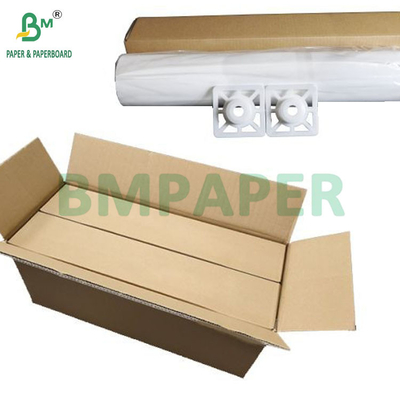 24 lb 36 lb HP beschichtet Matte Breitformat Bond Papier Roll für Plakate 42 "x 150"