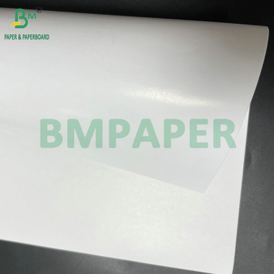 60# Glanzveredelung Einseitig beschichtet C1S Papier Weißetikett Druckblatt